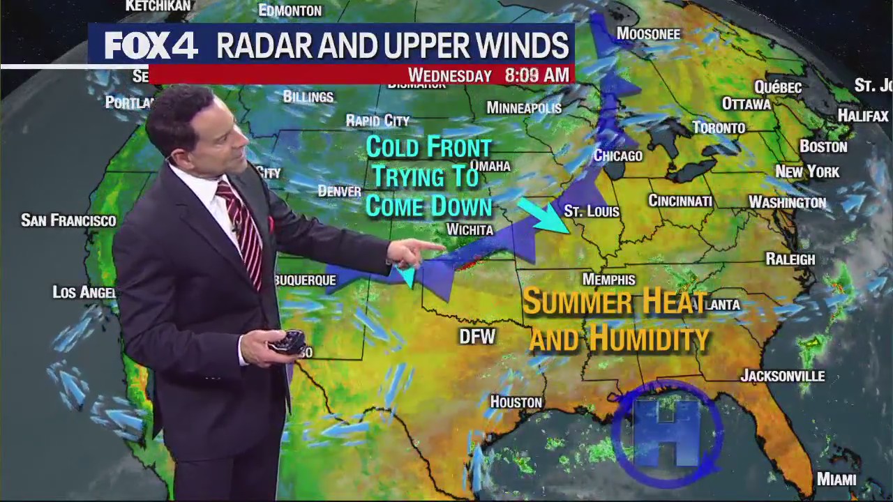 Dallas Weather: July 5 morning forecast