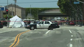 Man killed in shooting with police officers in Harbor Gateway
