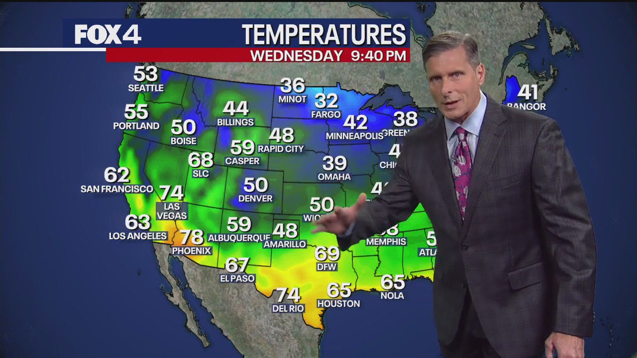 Dallas weather: November 5 overnight forecast