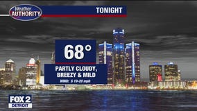 Warm for Wednesday with late-day showers