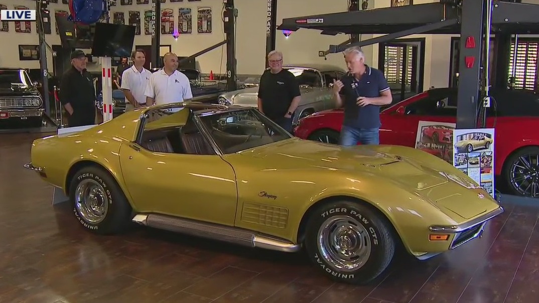 LC Classics donates Corvette Stingray to charity
