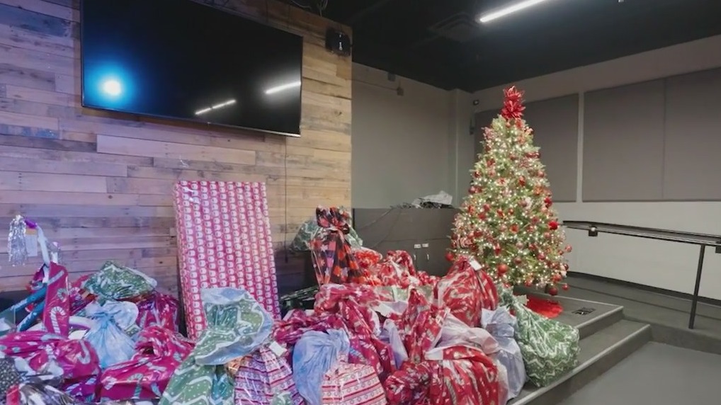 Hawks spread holiday cheer at Ansley School