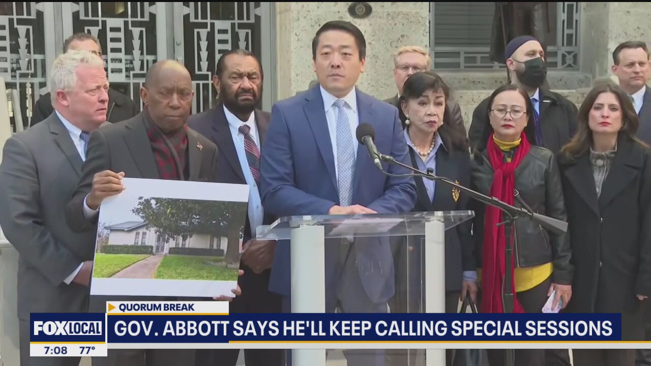 Gov. Abbott says he will keep calling special sessions