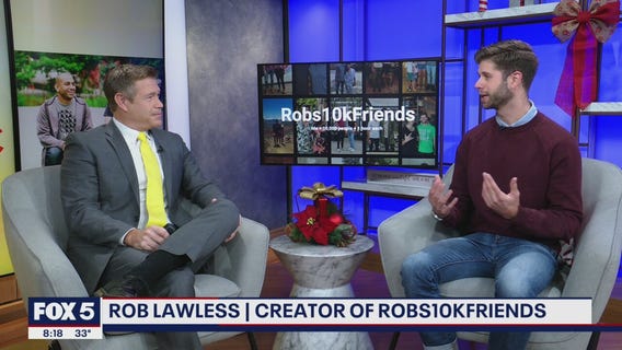 Robs10kFriends on mission to spend one hour with ten thousand different people