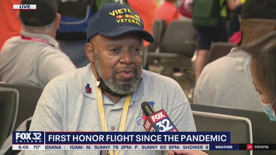 Over 100 veterans to take off from Midway in first Honor Flight since the pandemic