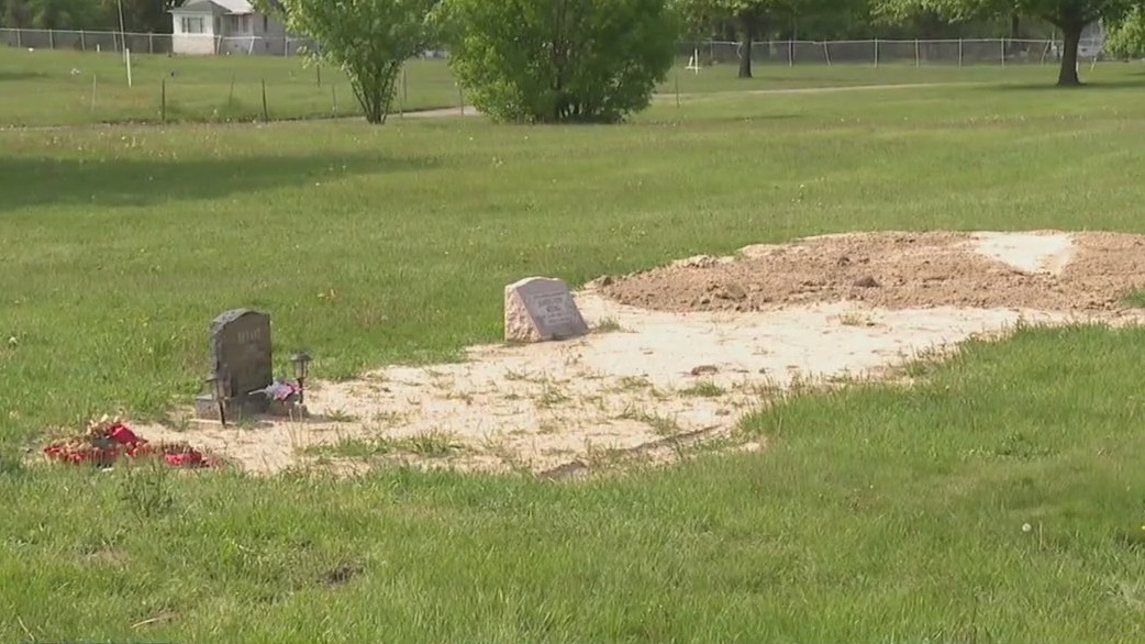 11 graves dug up at Gary cemetery as family searches for deceased father