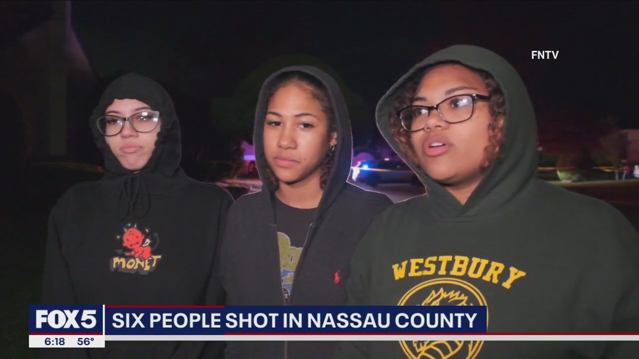 Westbury house party shooting leaves 6 injured