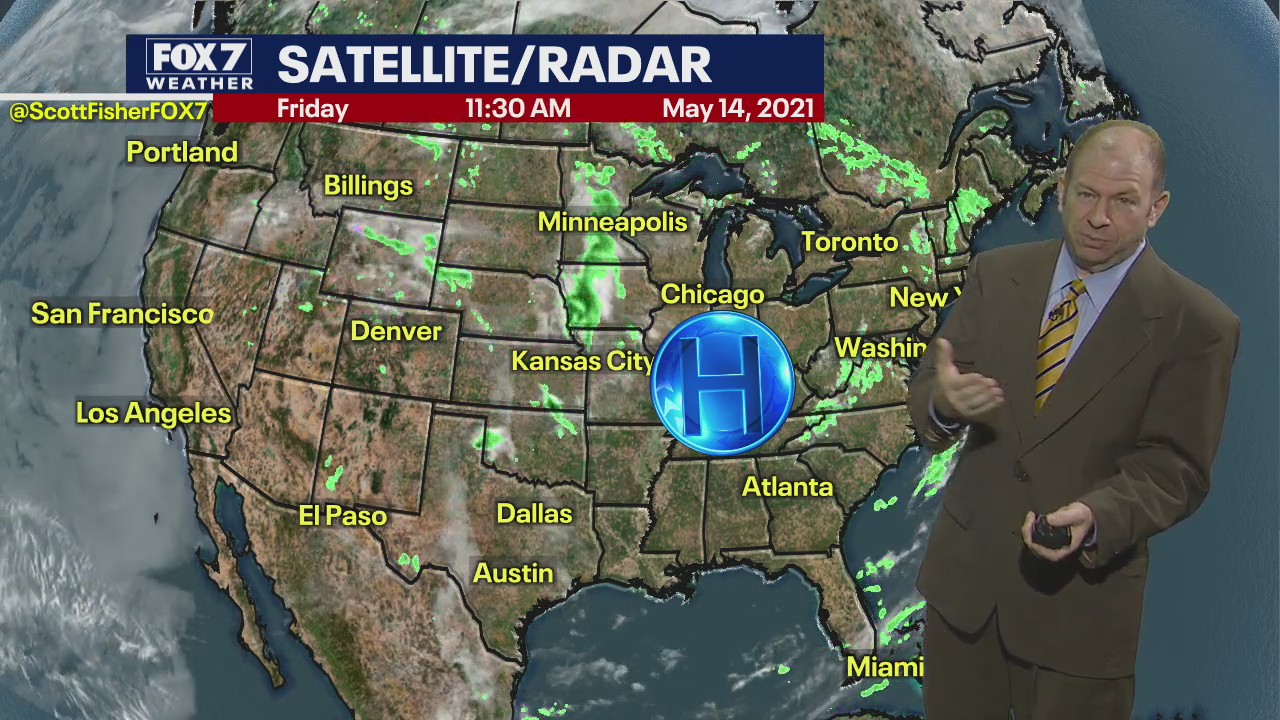 Evening weather forecast for May 14, 2021