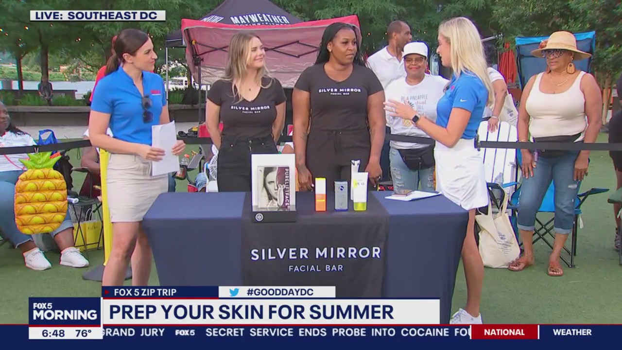 Silver Mirror Facial Bar preps your skin for summer!