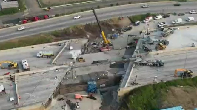 Locals express optimism as rebuilding I-95 progresses rapidly