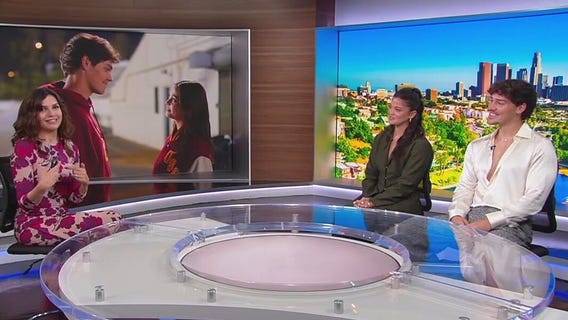 Noah Beck & Siena Agudong talk 'Sidelined 2: Intercepted'