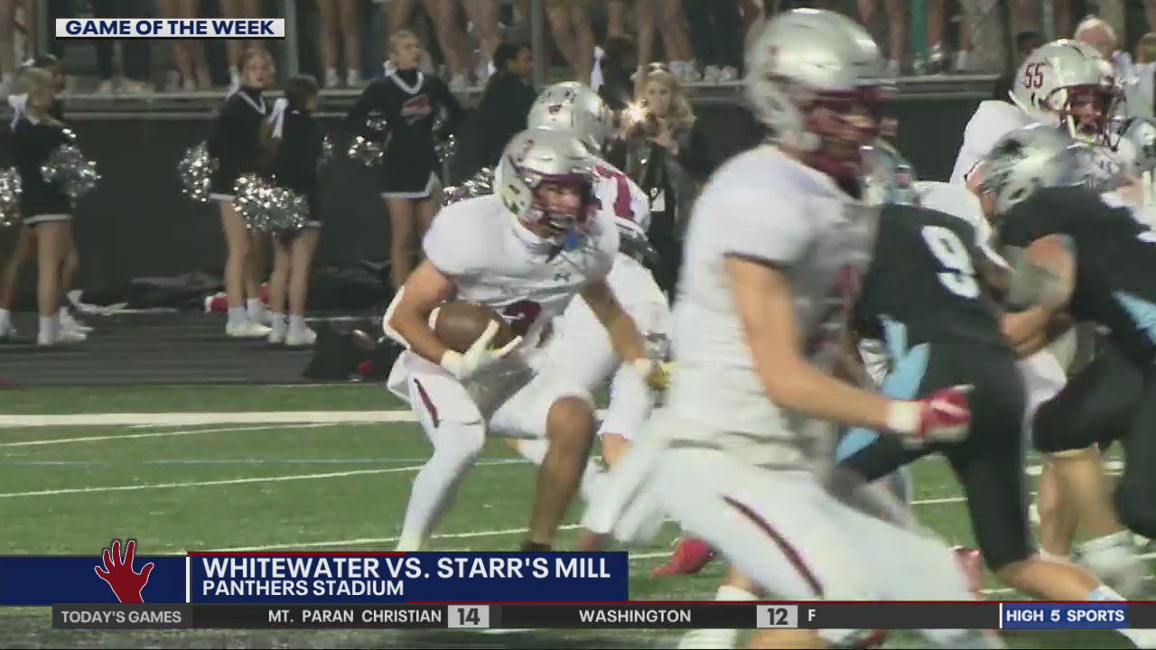 Whitewater vs Starr's Mill ? Game of the Week