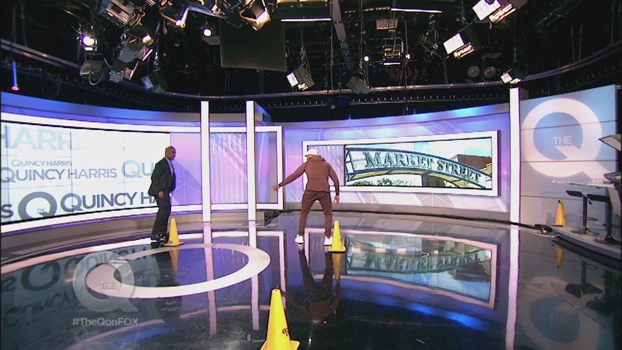 Haason Reddick, NFL Draft Prospect, Schools The Q in Cone Drill