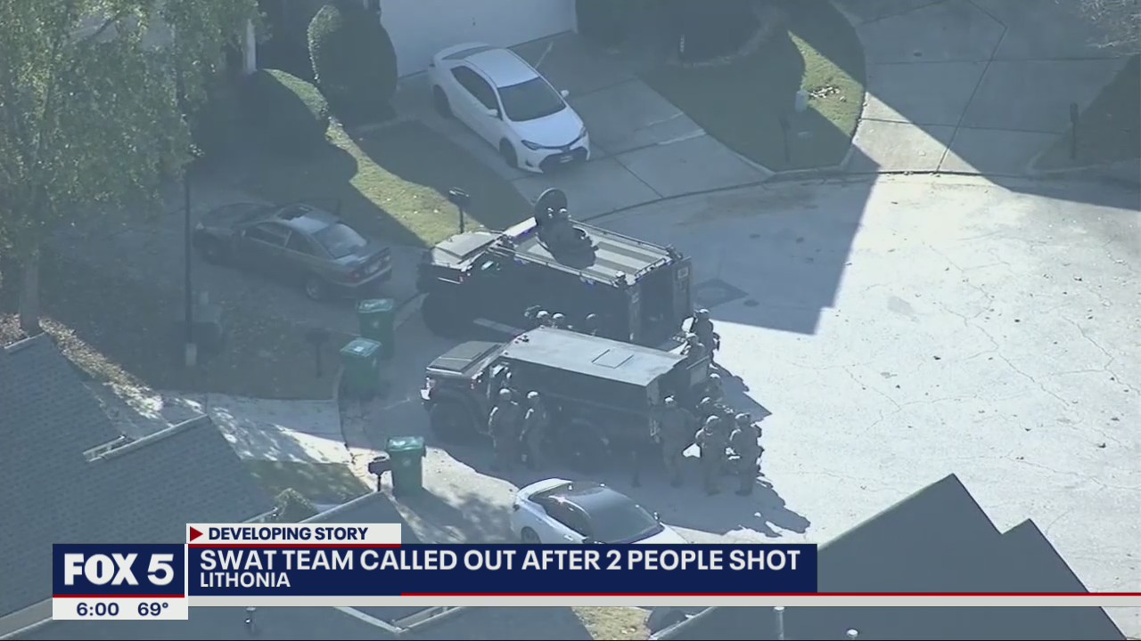 SWAT team called out after two people shot | FOX 5 Atlanta