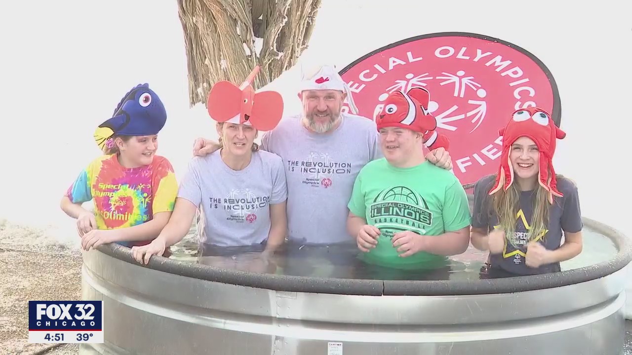 Frankfort family taking annual Polar Plunge for Special Olympics Illinois this weekend