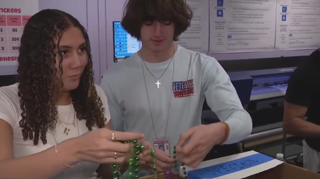 'Beads for Needs' at Ball High School