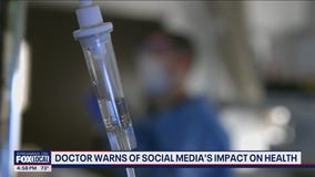 Doctor warns of social media's impact on health