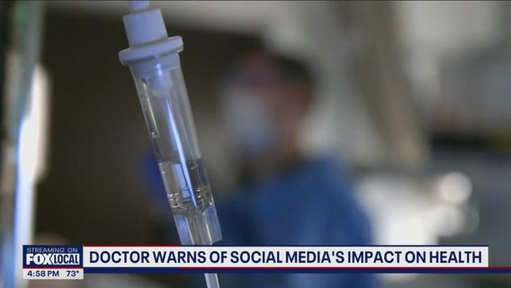 Doctor warns of social media's impact on health