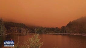 Mason County wildfire continues to burn with little containment