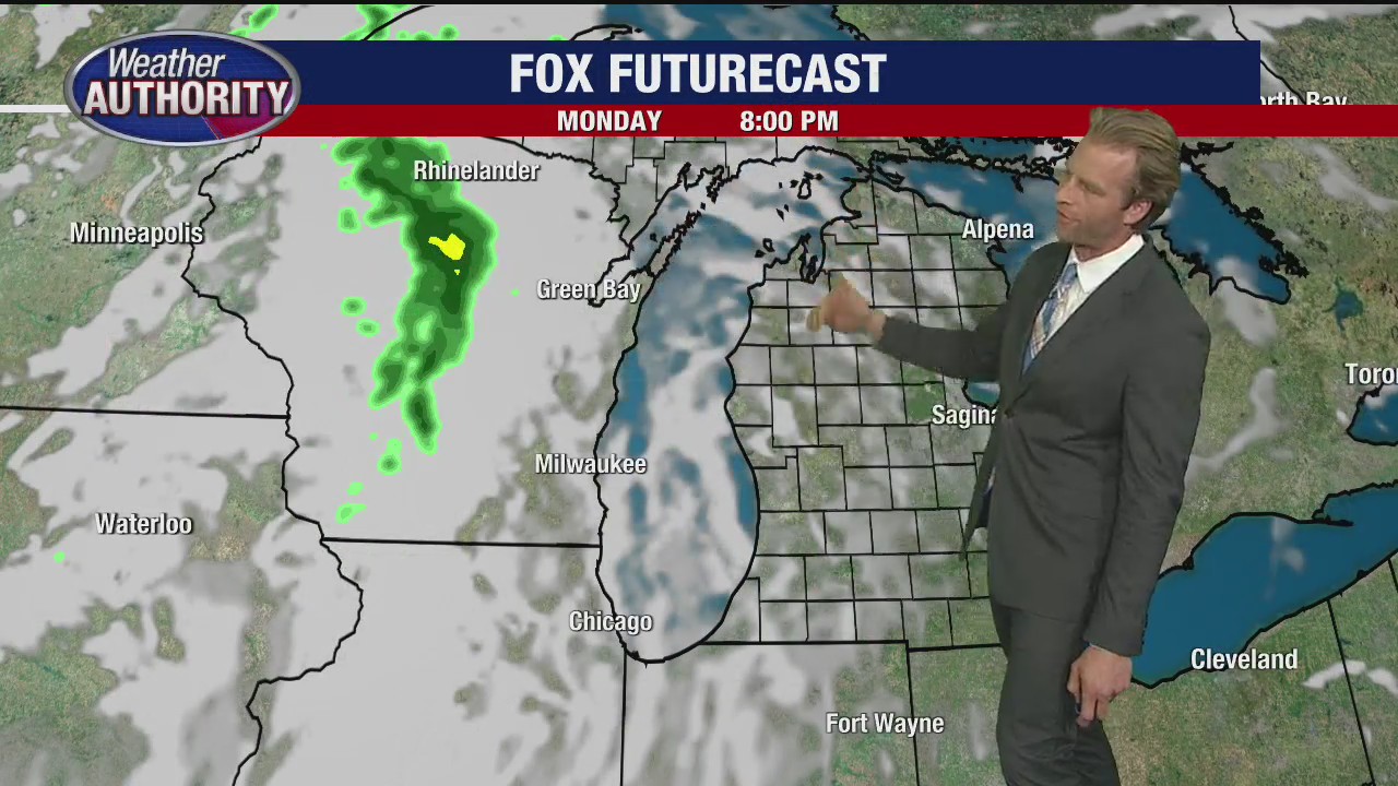 Cool, dry start to the week