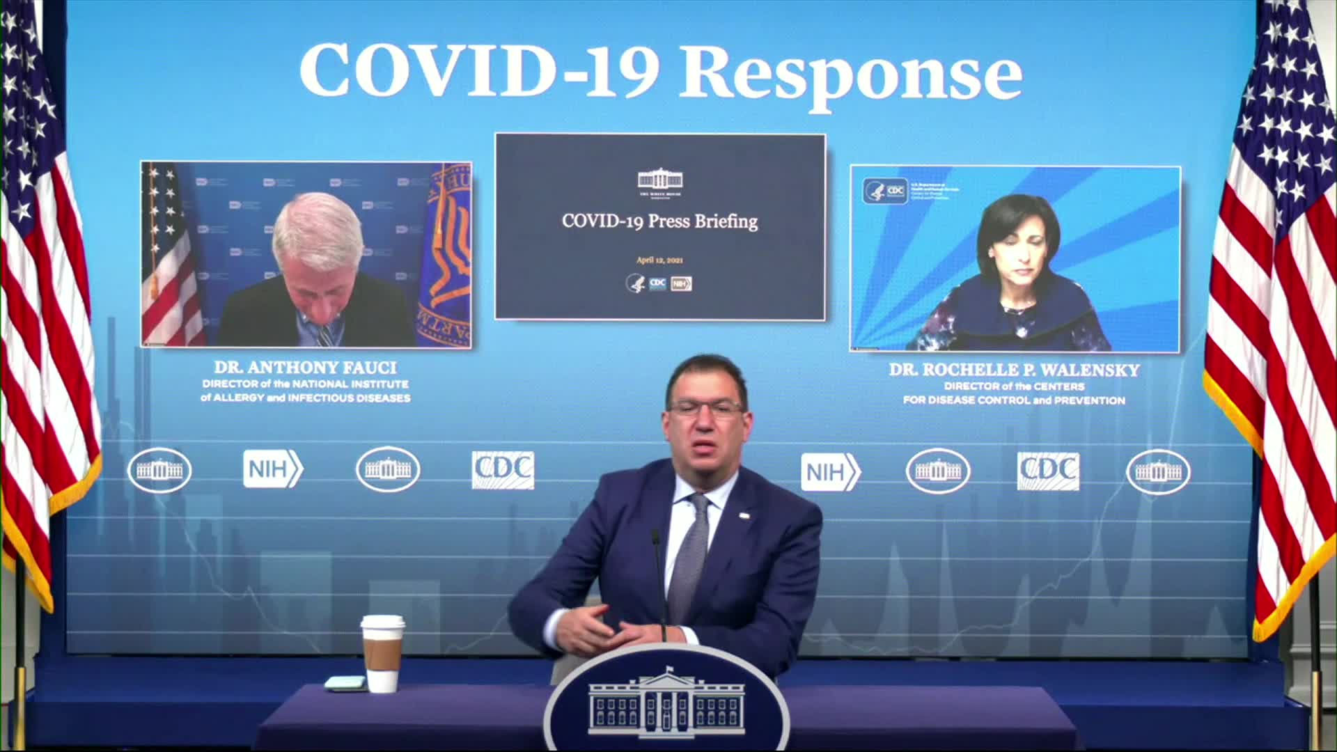 White House: Can't play 'whack-a-mole' with vaccine supply