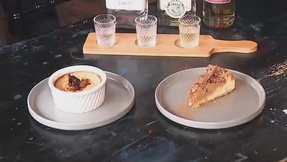 Mexican desserts at Las Gardenias