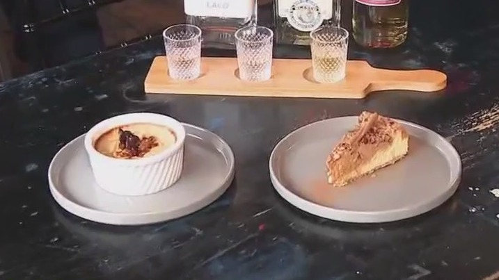 Mexican desserts at Las Gardenias