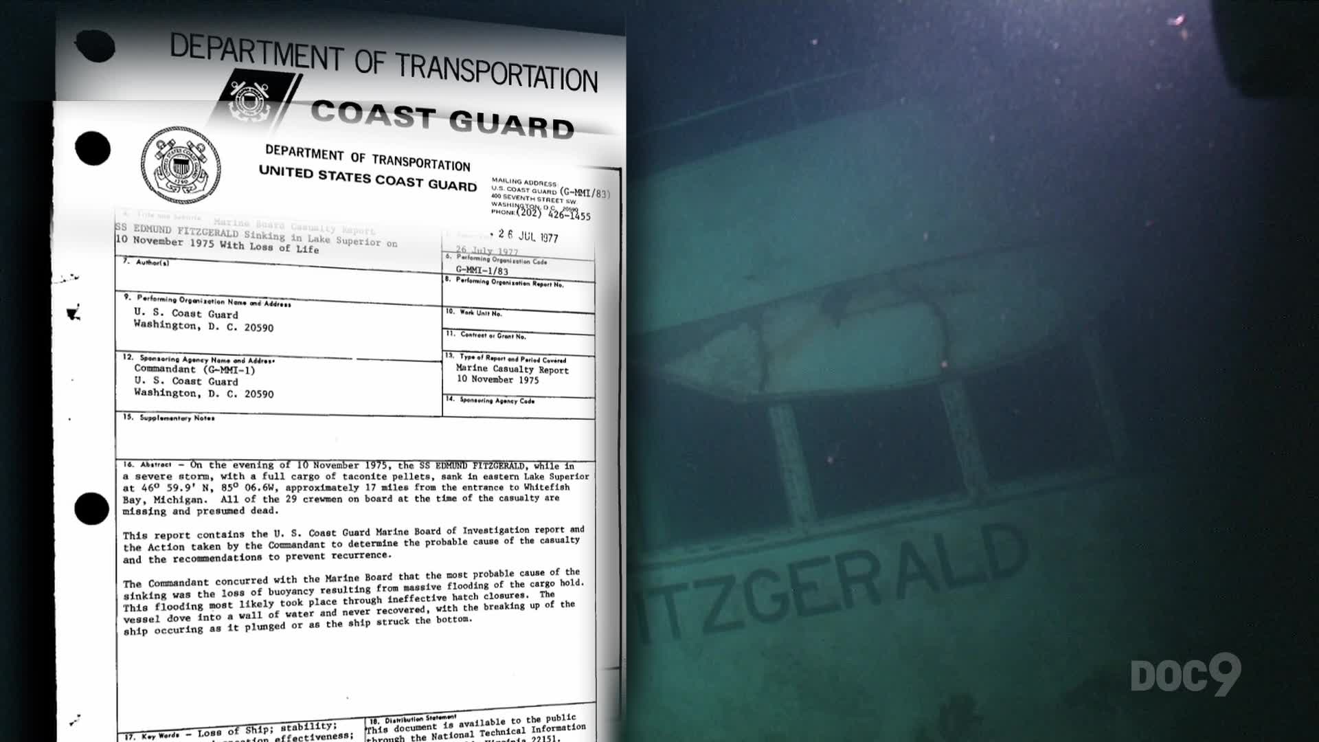 Edmund Fitzgerald: How did it sink?