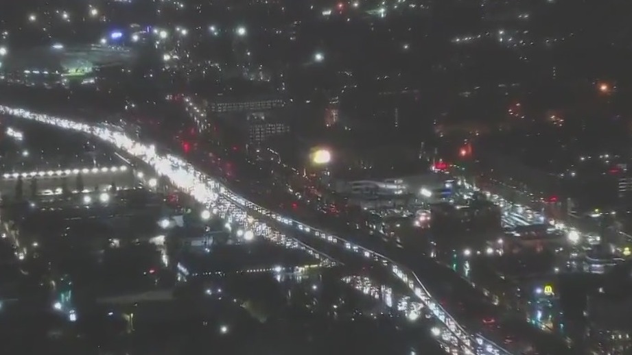 Propane tanker overturns in downtown LA