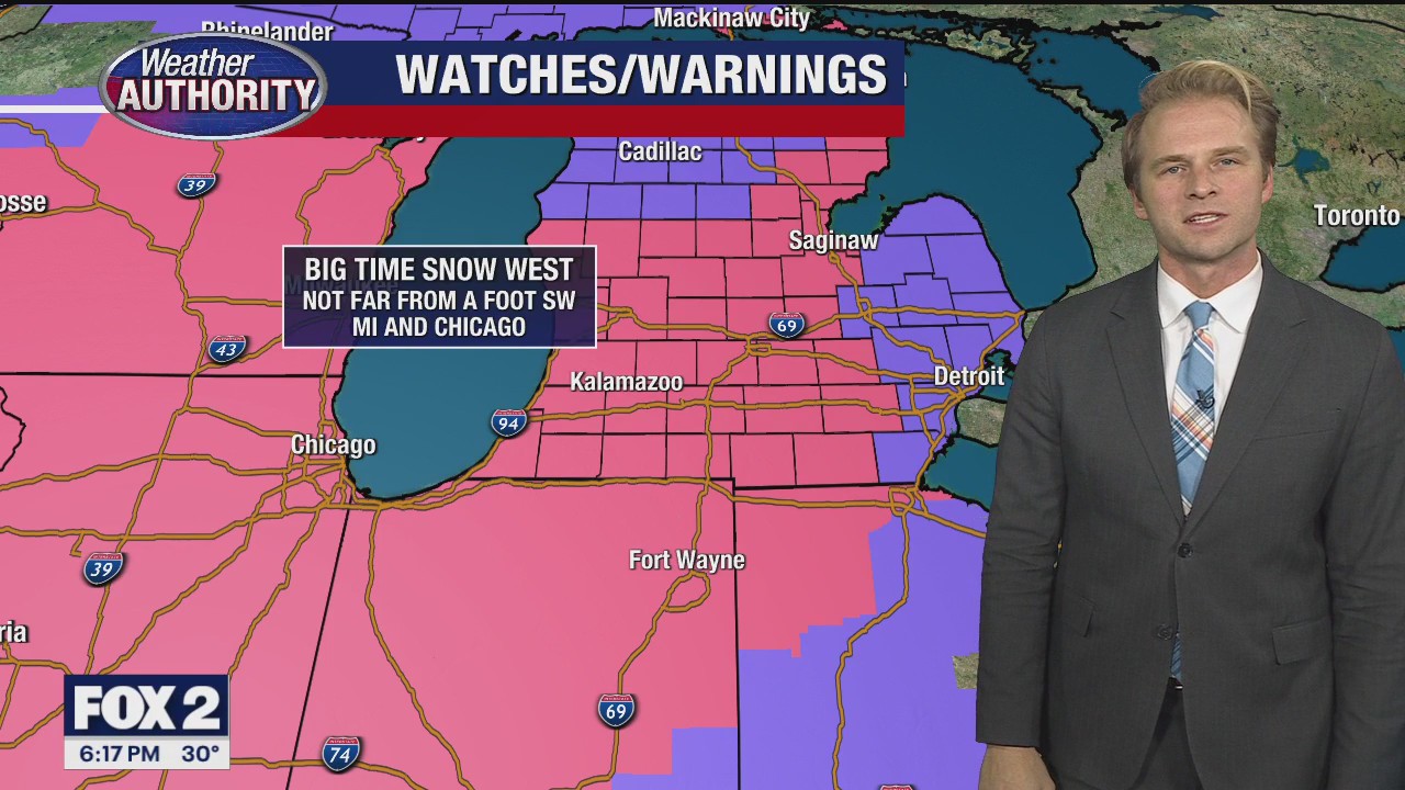 Winter weather hits; Lions lose Frank Ragnow for season, travel delays and more