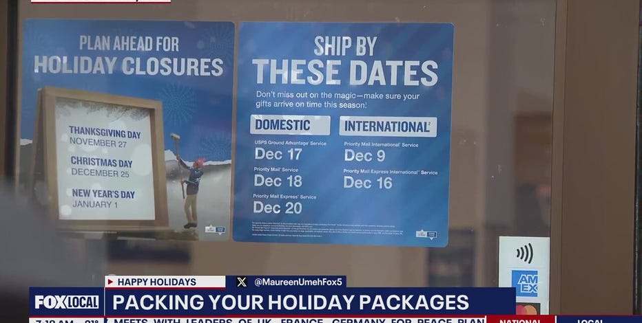 2025 Holiday Shipping Deadlines: USPS, FedEx, UPS important dates to remember