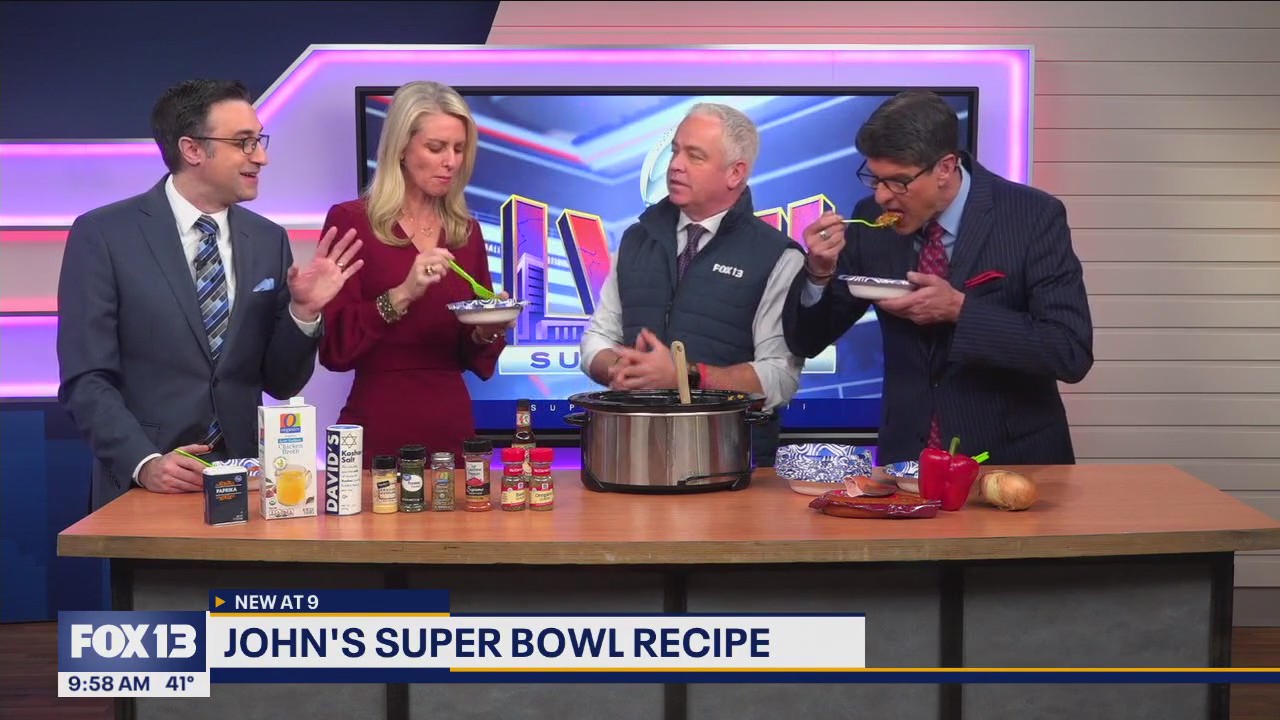 John Hopperstad's Super Bowl jambalaya recipe