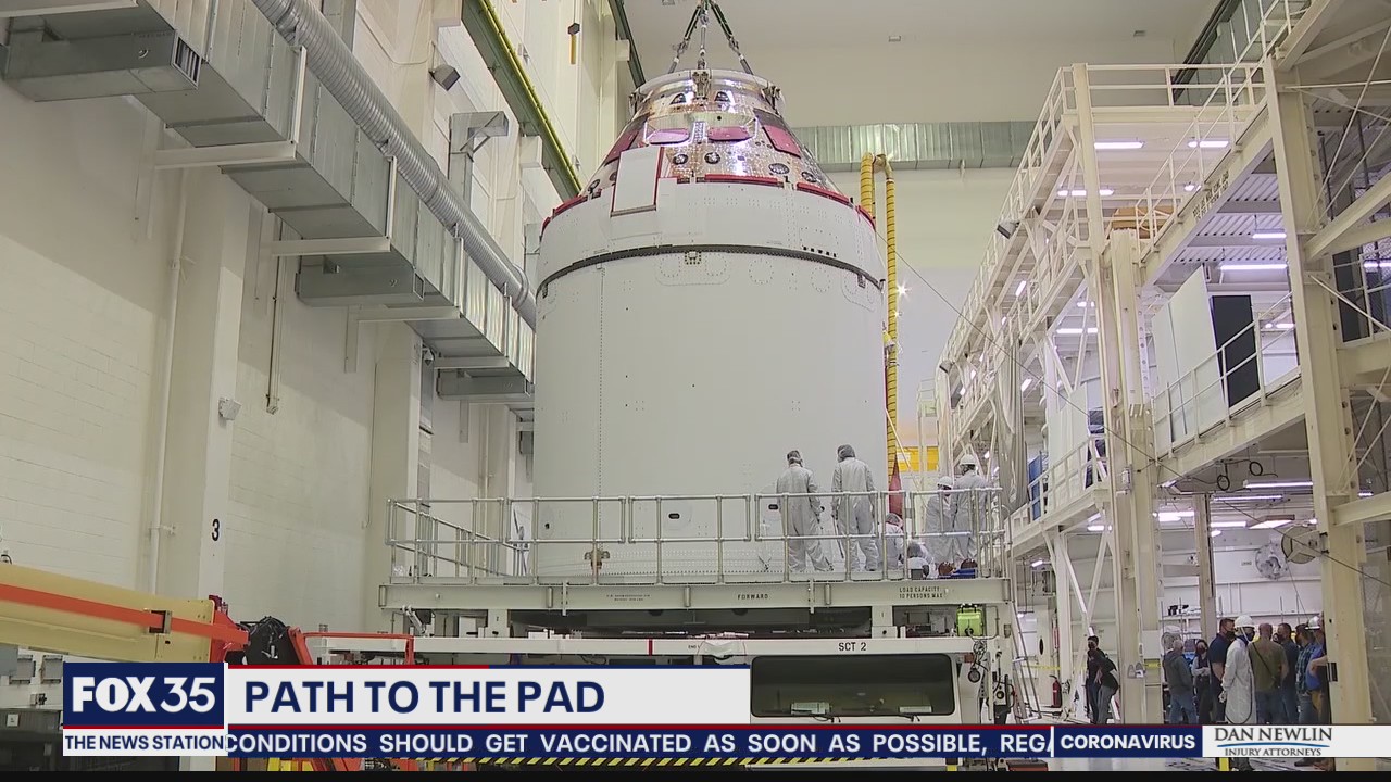 NASA's Orion spacecraft moving forward