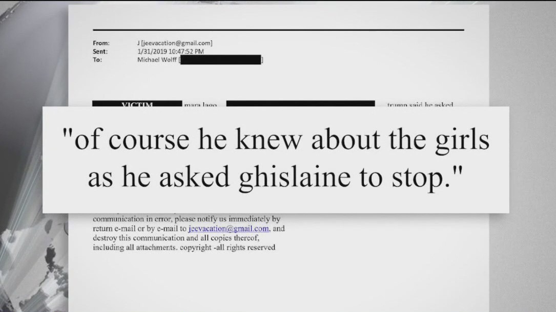 White House reacts to new Jeffrey Epstein emails