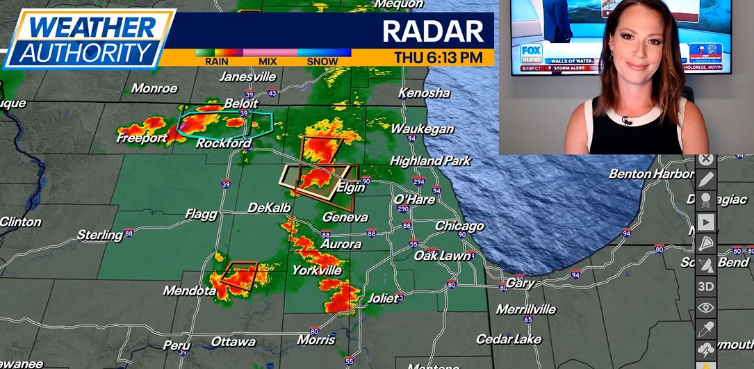 Chicago weather: Heavy rain, storms may lead to flash flooding Thursday evening through Saturday