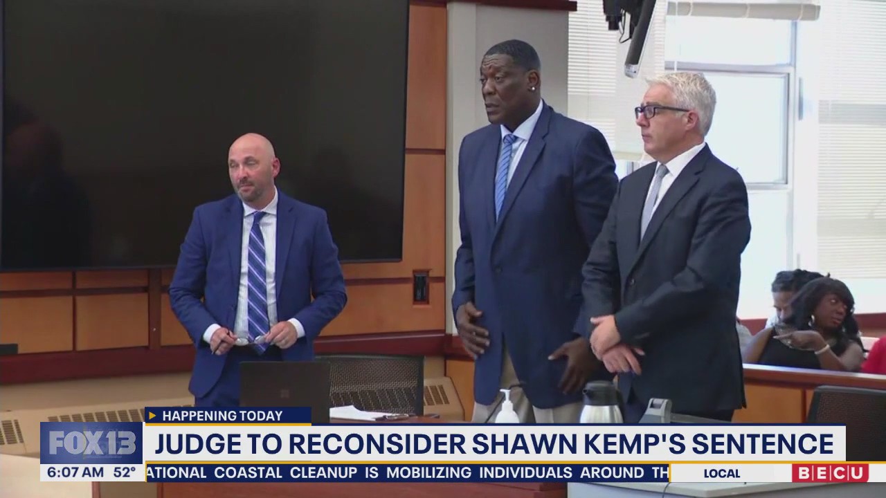 WA judge to reconsider Shawn Kemp's sentence