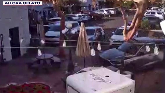 Scottsdale gelato shop owners assess damage after courtyard crash