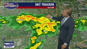 Rain sticks around Friday