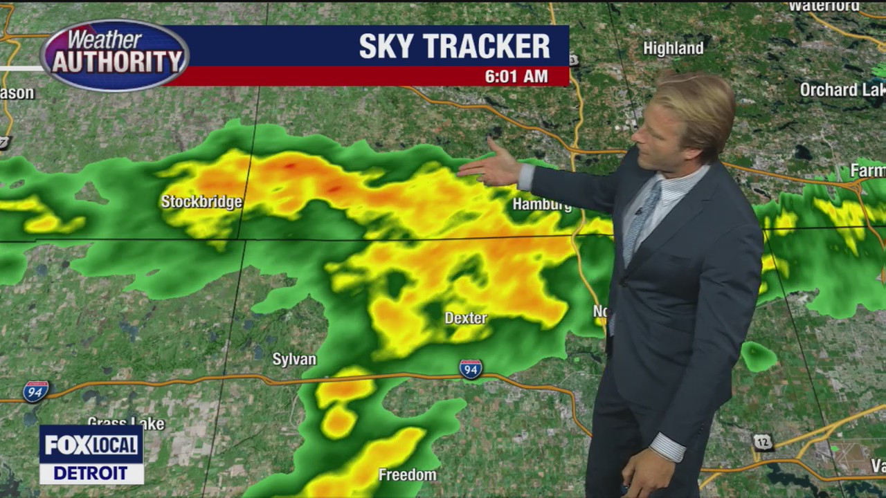 Rain sticks around Friday