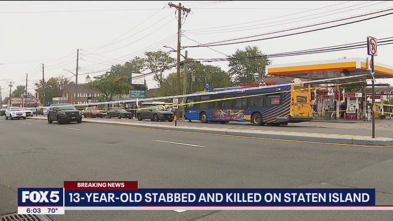 13-year-old stabbed, killed on Staten Island | FOX 5 New York