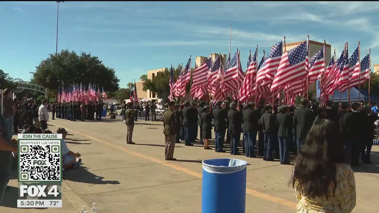 Events celebrate Veterans Day in North Texas