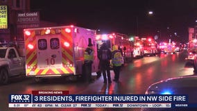 4 critically injured, including firefighter, in Belmont Central apartment fire