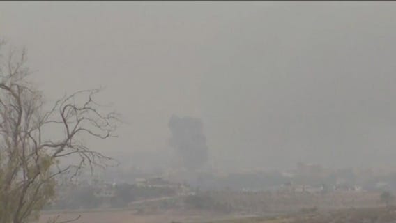 Israel's commercial capital under attack as troops launch Gaza ground invasion