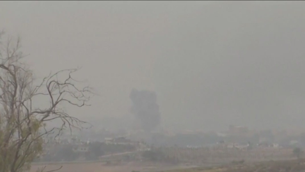 Israel's commercial capital under attack as troops launch Gaza ground invasion