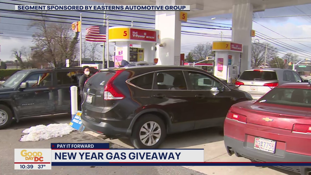 PAY IT FORWARD: Gas giveaway in Gaithersburg