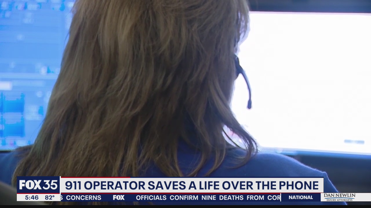911 operator saves life over phone