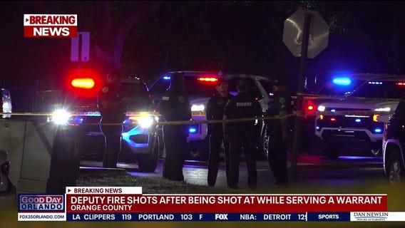 Florida deputy shot at while serving search warrant