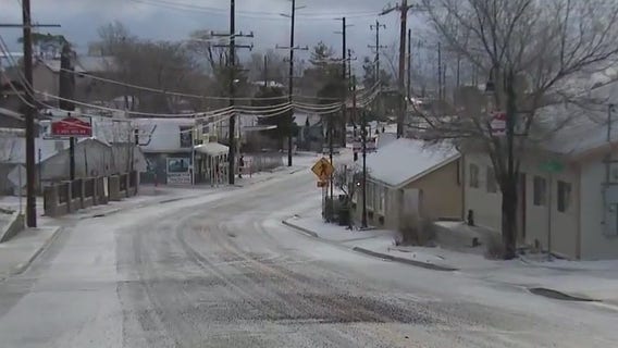 Cold temps, snow hit Frazier Park