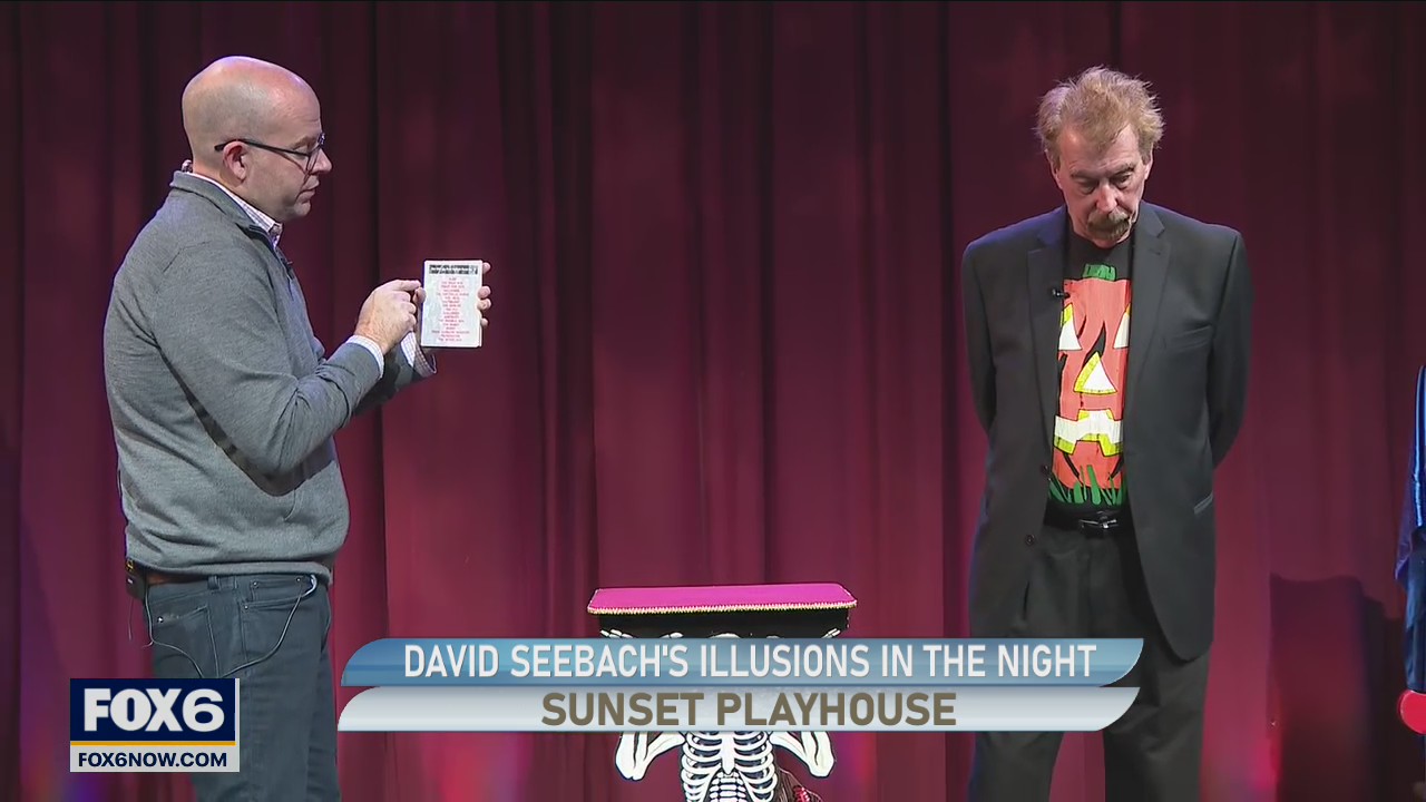 Brian Kramp is with David Seebach preparing for his shows