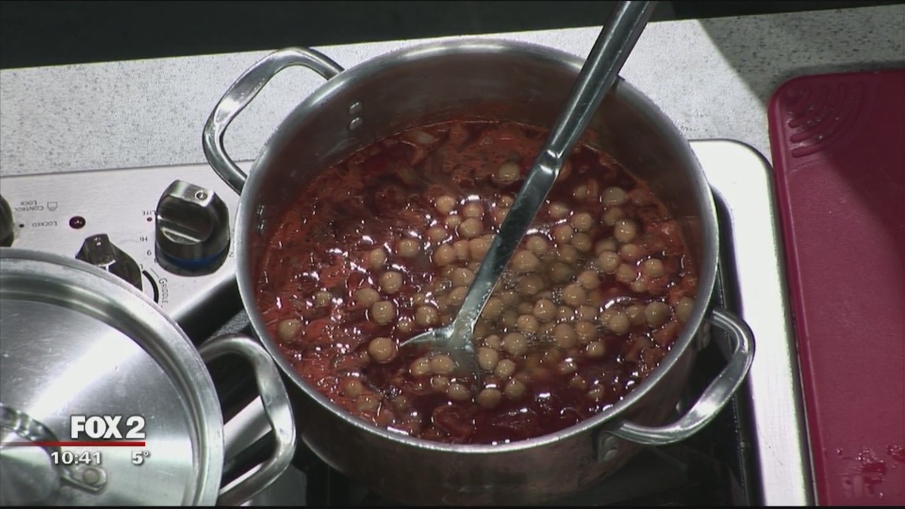Slows superbowl presents brisket and three bean chili